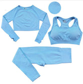 Set sport pentru femei din 3 piese ''Goliath'' - Zappy Fashion Romania
